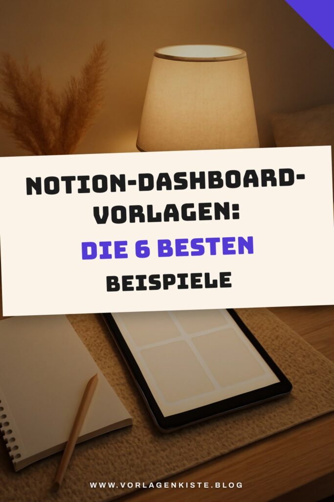 Notion-Dashboard-Vorlagen: Die 6 besten Beispiele