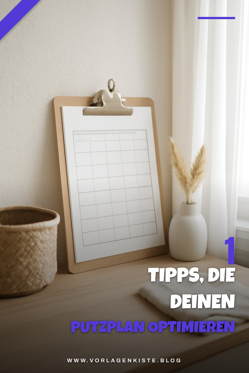 So behältst du den Überblick über deinen Putzplan