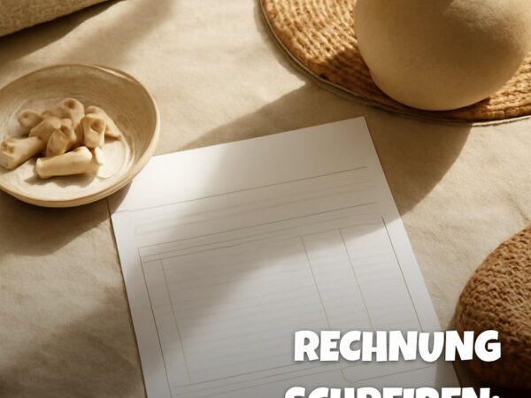 Rechnung schreiben: Vorlage plus Schritt-für-Schritt-Anleitung