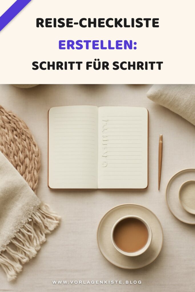 Reise-Checkliste erstellen: Schritt für Schritt zum Urlaub