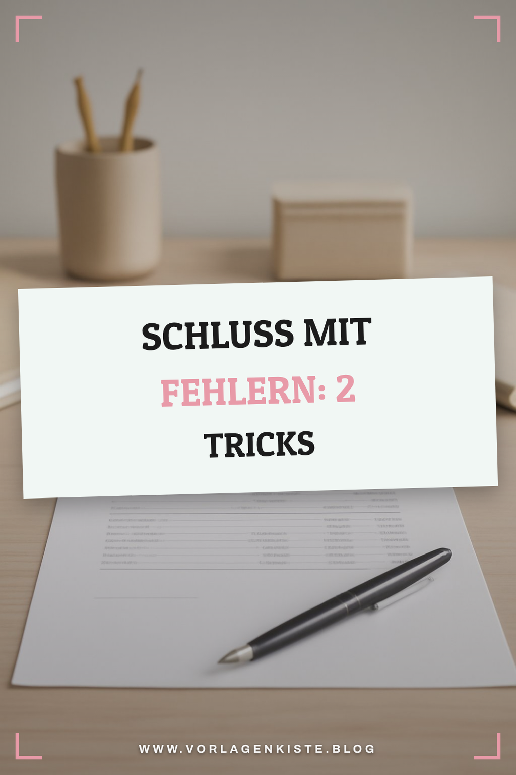 Schluss mit Fehlern: 2 Tricks für deine Rechnung schreiben — Problem-Szenario