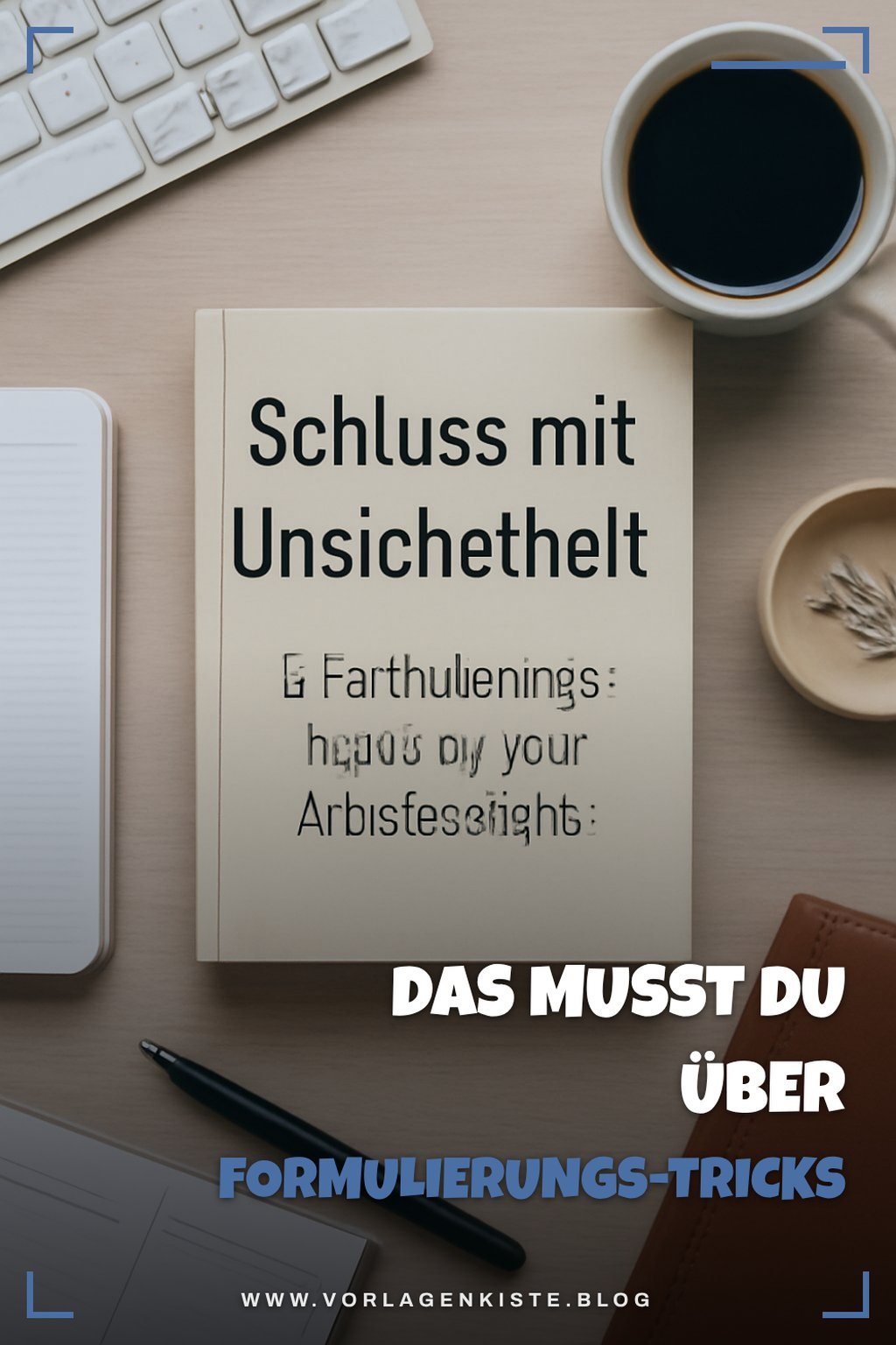 Schluss mit Unsicherheit: 1 Formulierungs-Tricks für dein Arbeitszeugnis — Detail