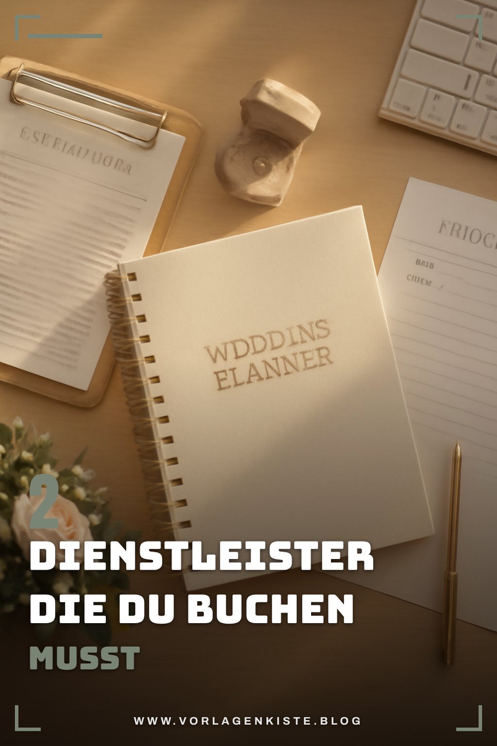 Wichtige Dienstleister für den großen Tag