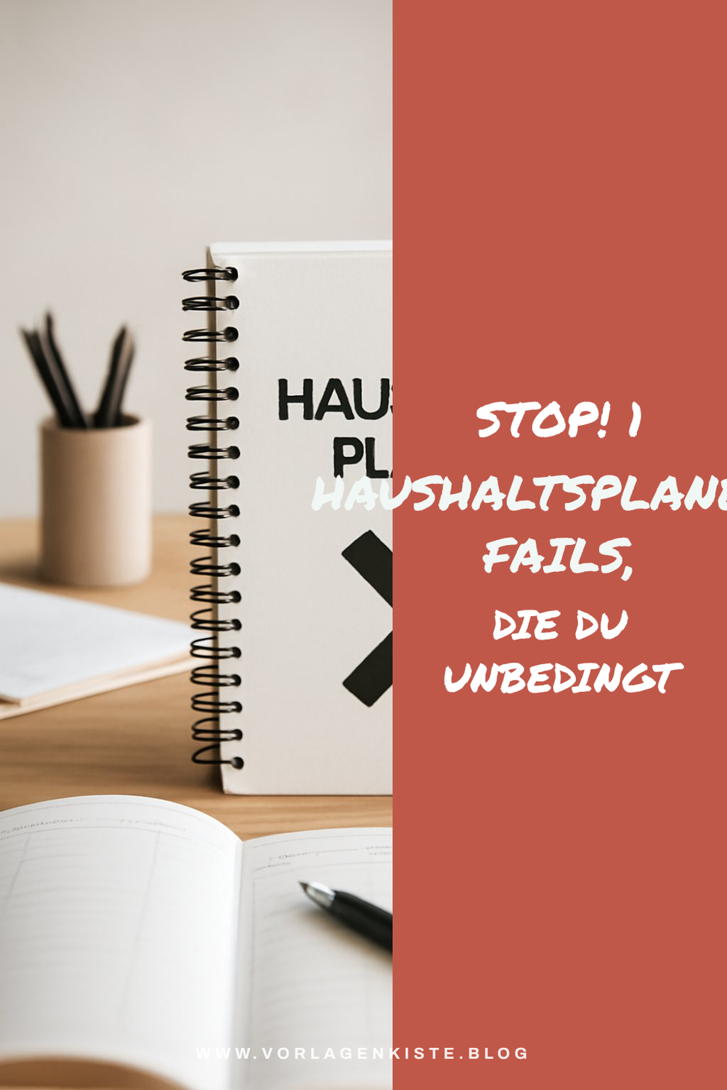 Stop! 1 Haushaltsplaner-Fails, die du unbedingt vermeiden musst — Lösungs-Schritt