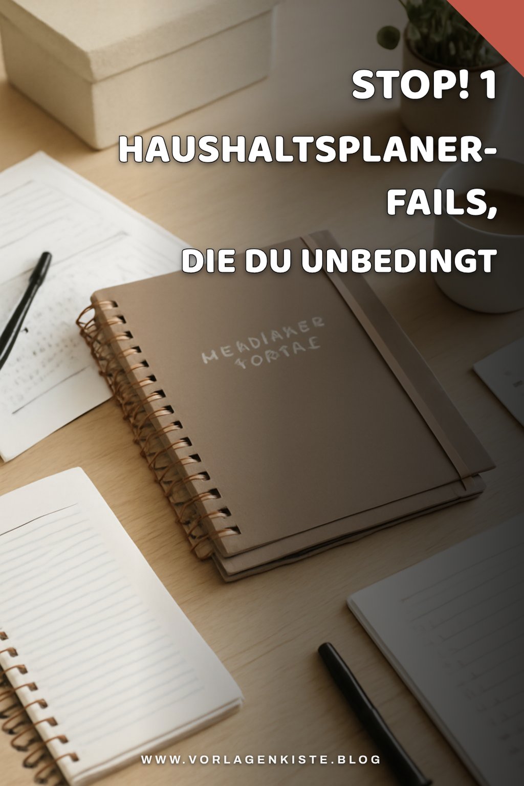 Stop! 1 Haushaltsplaner-Fails, die du unbedingt vermeiden musst — Vorher-Nachher