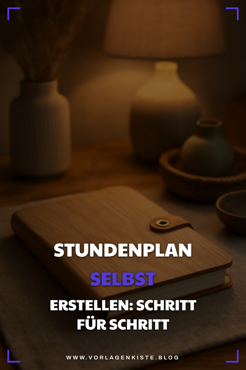 Stundenplan selbst erstellen: Schritt für Schritt