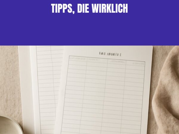 Stundenzettel Vorlage: 7 Tipps, die wirklich funktionieren