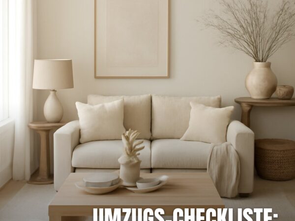 Umzugs-Checkliste: Die komplette Vorlage für den stressfreien Umzug