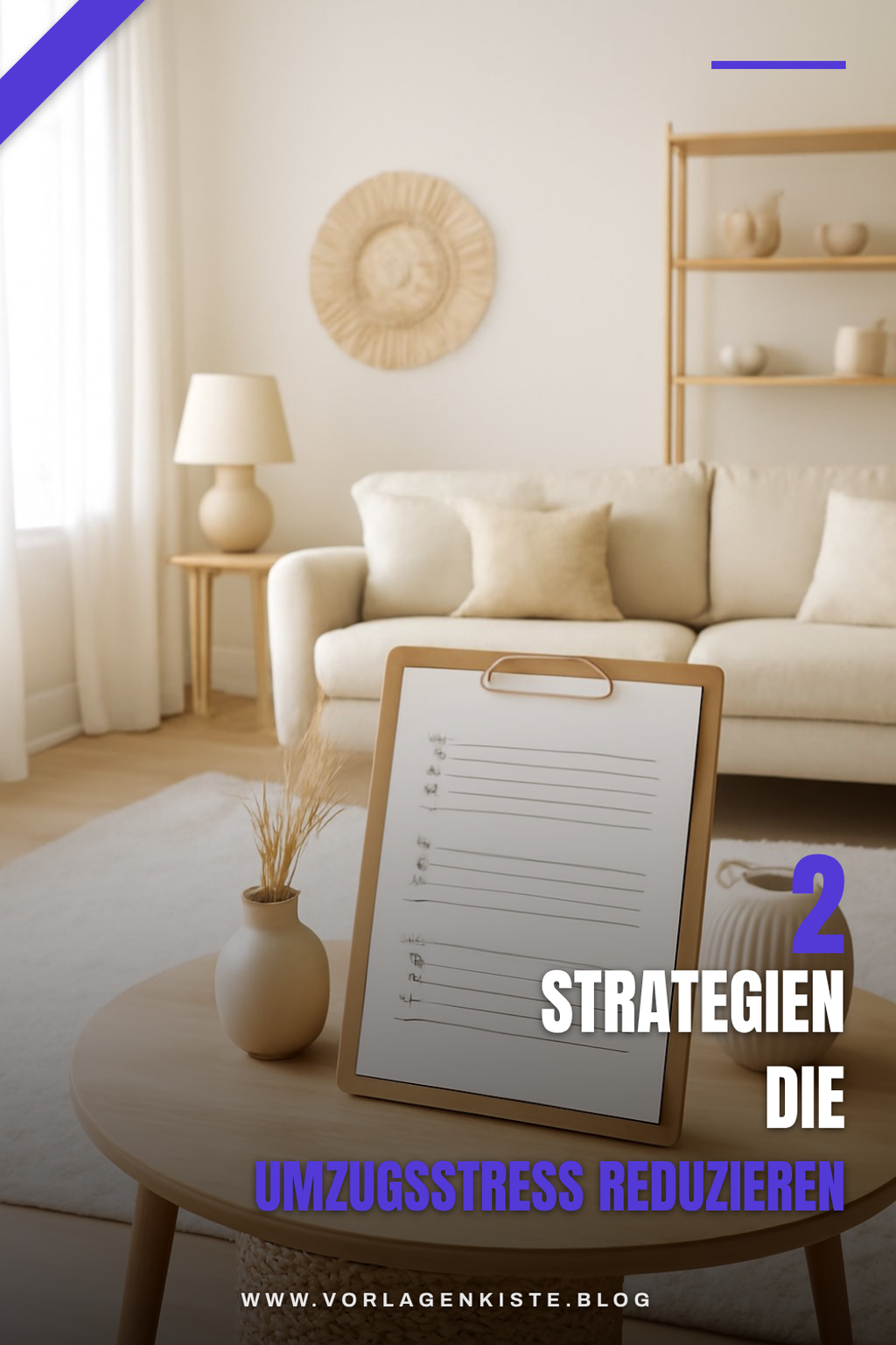 Diese 2 Strategien für Stressreduktion beim Umzug