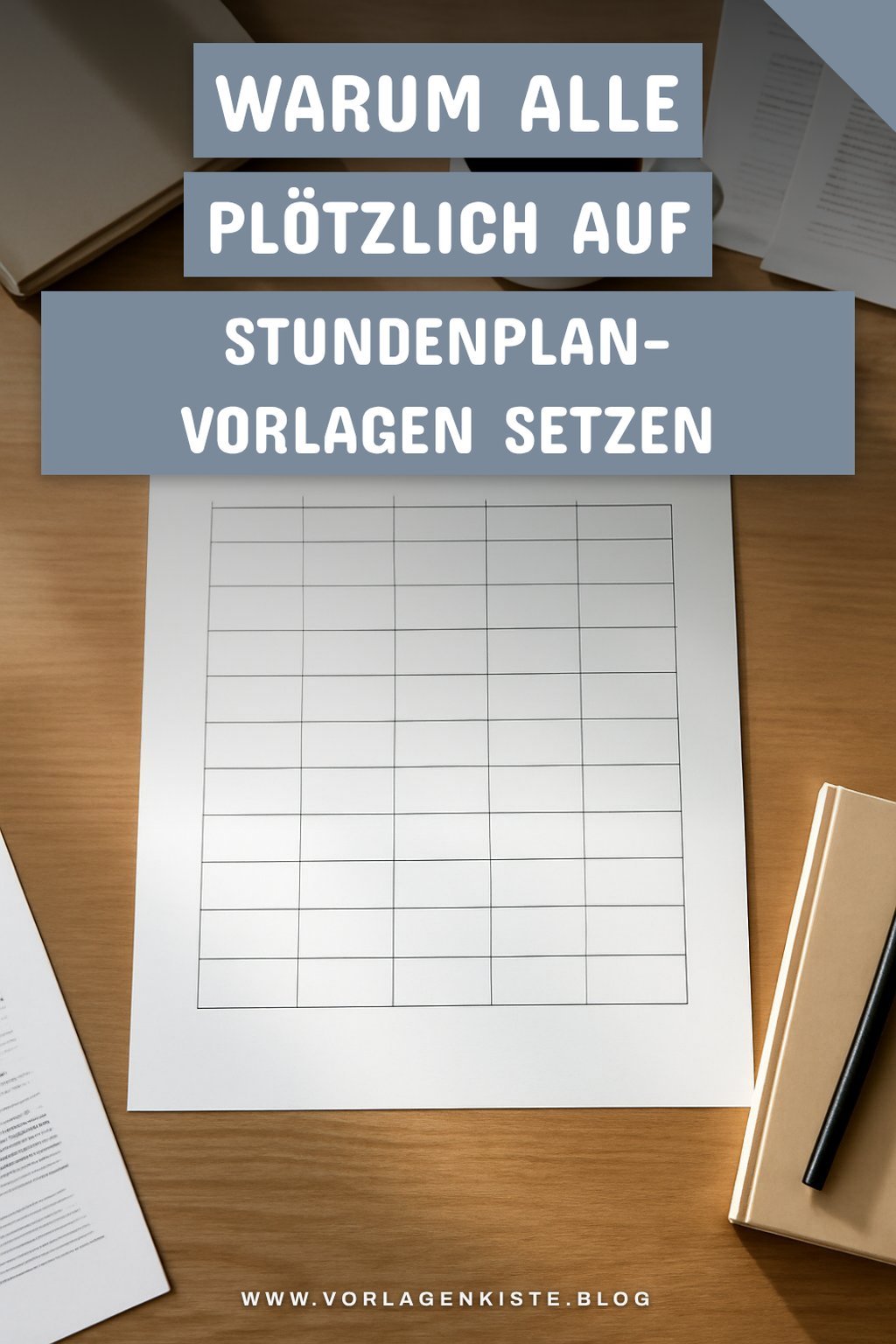 Warum alle plötzlich auf Stundenplan-Vorlagen setzen — Stil-Variante