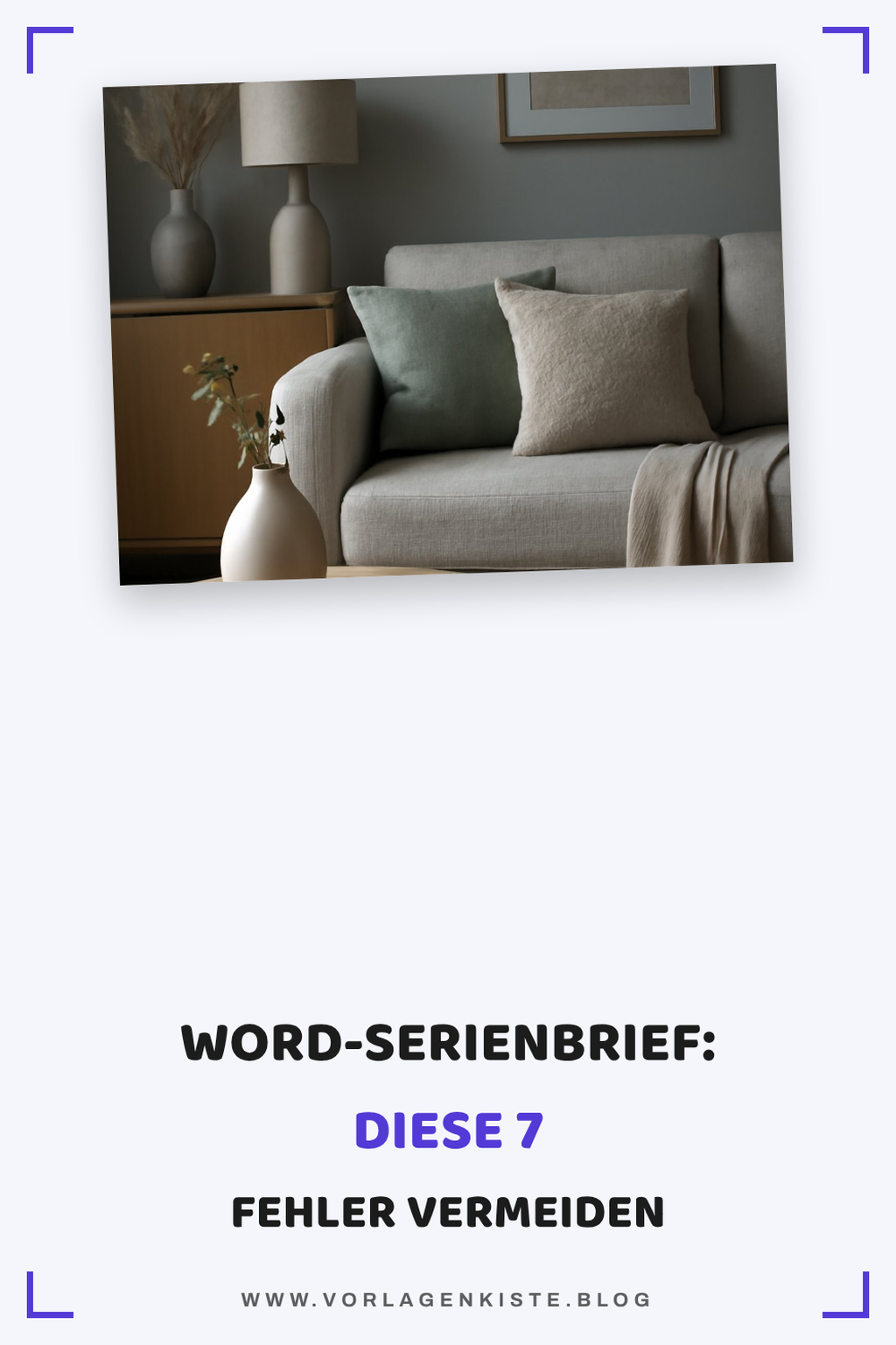 Word-Serienbrief: Diese 7 Fehler vermeiden — Problem-Szenario
