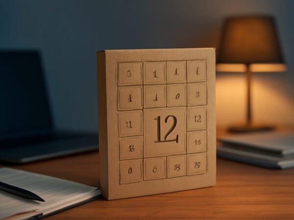 Advent Countdown Kalender zum Ausdrucken