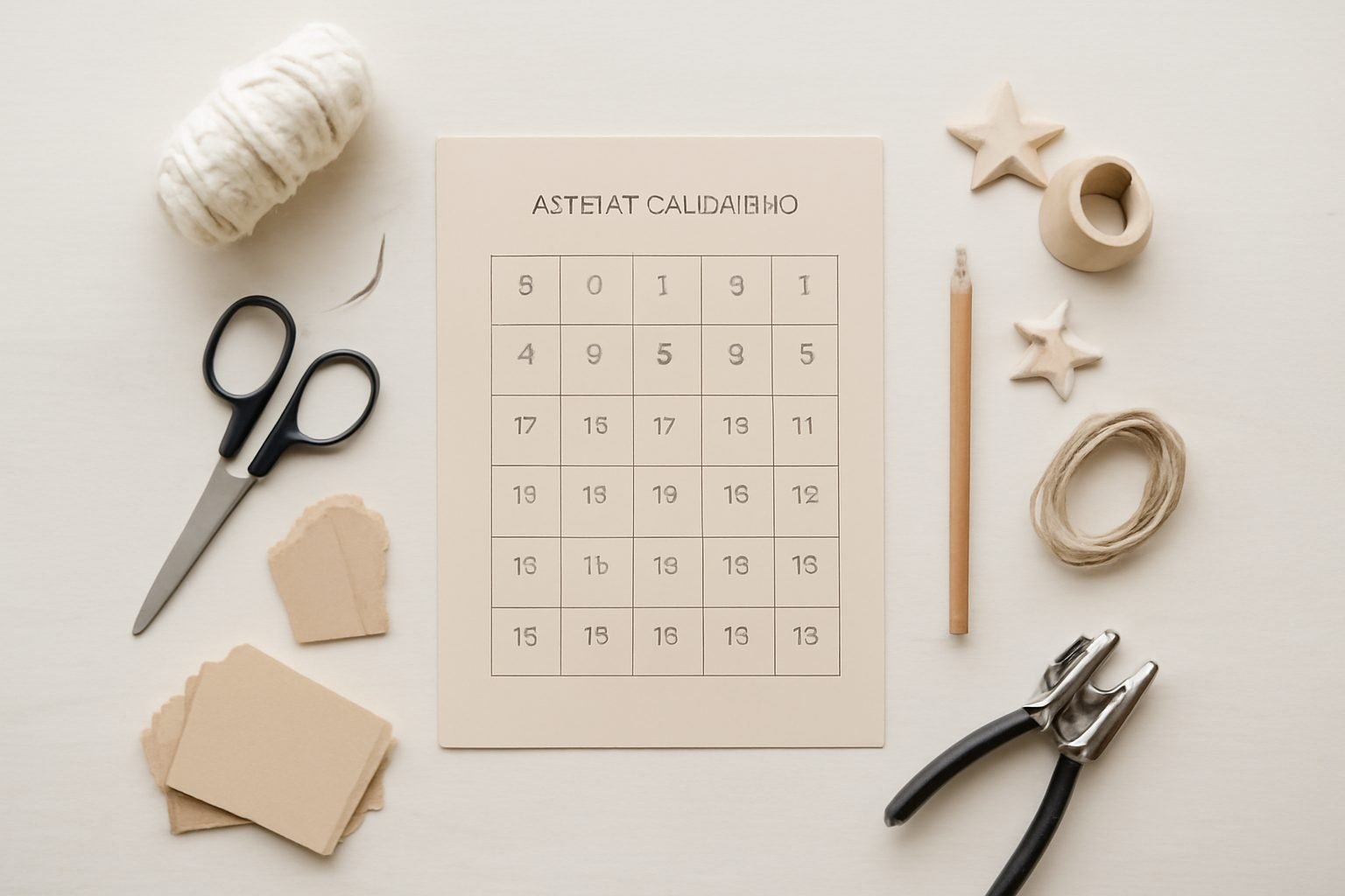 Adventskalender DIY Vorlage kostenlos — so geht es richtig