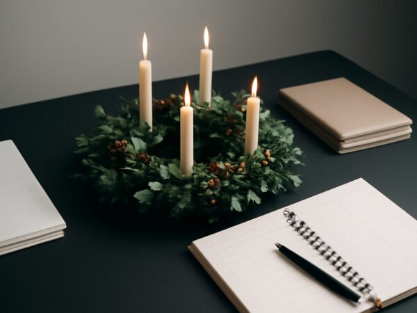 Adventskranz Ideen Landhaus Vorlage — 9 Punkte zum Abhaken