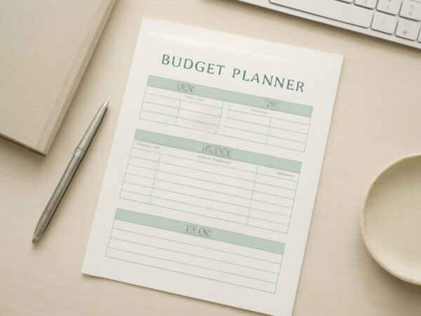 Budgetplaner zum Ausdrucken kostenlos