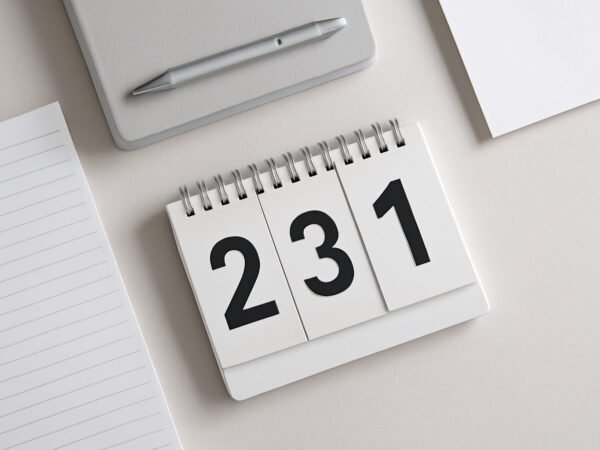 Countdown Zahlen zum Ausdrucken Silvester