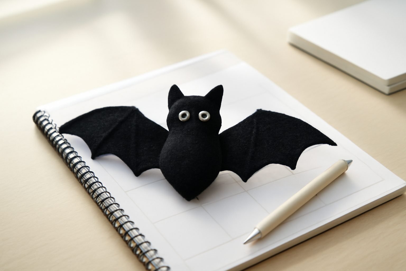 Fledermaus Bastelvorlage zum Ausdrucken