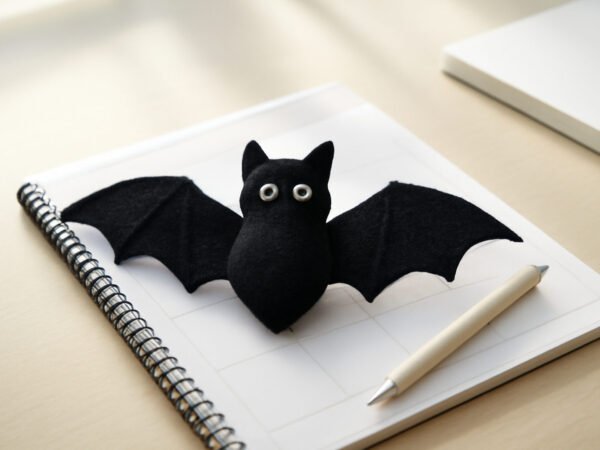 Fledermaus Bastelvorlage zum Ausdrucken