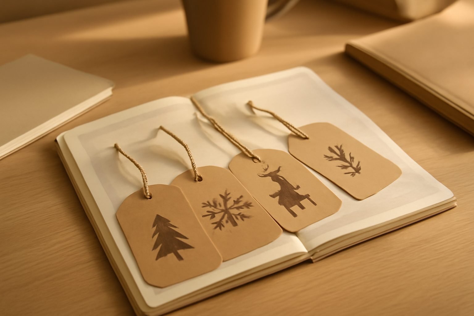 Geschenketiketten Weihnachten zum Ausdrucken