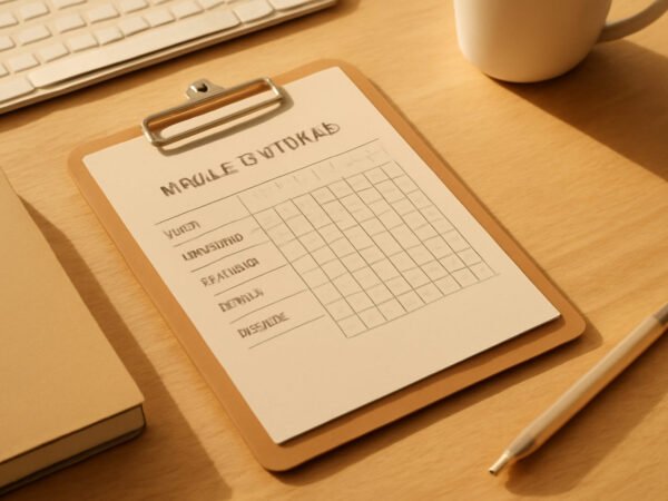 Habit Tracker Gewohnheiten: die Checkliste zum Abhaken