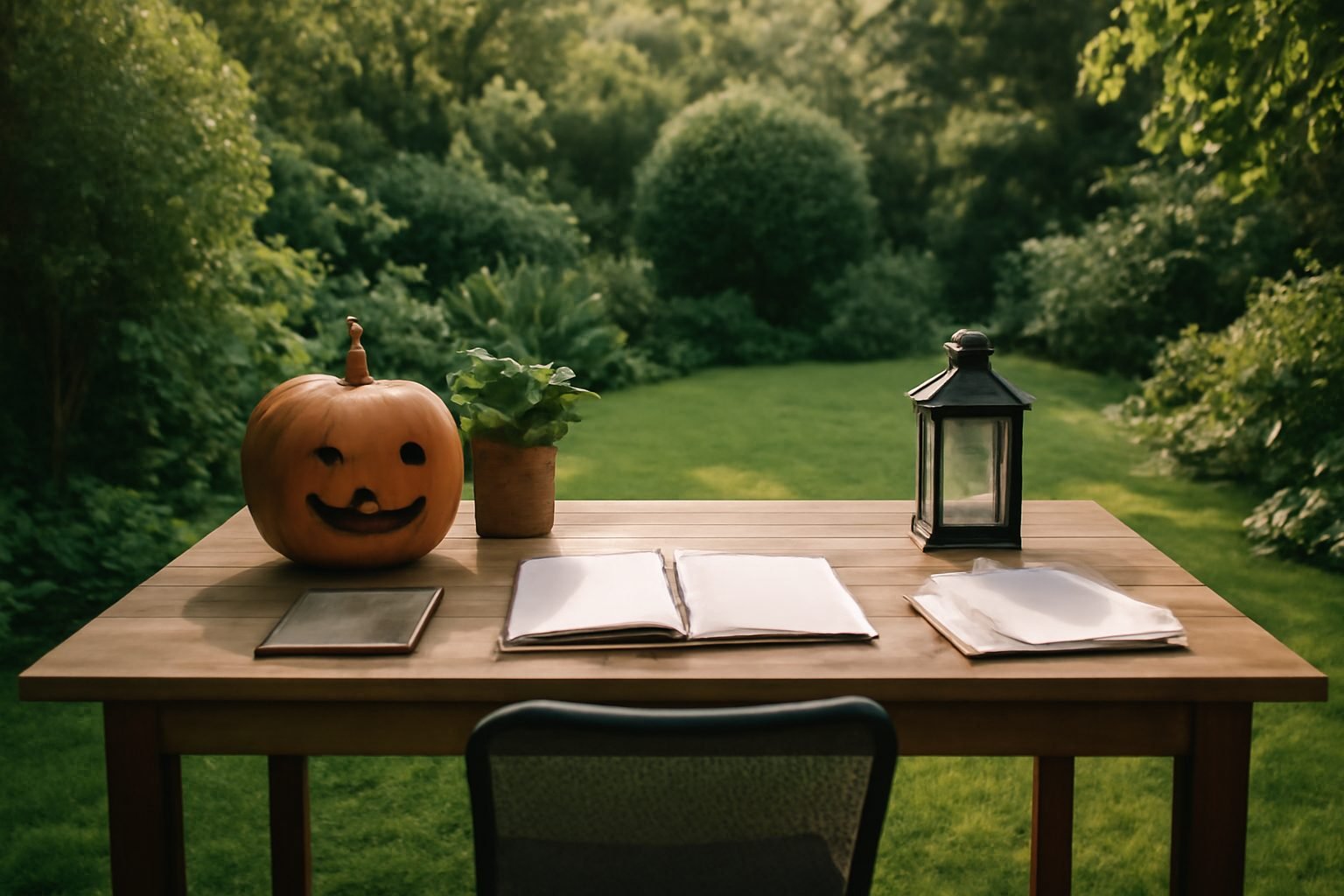 Halloween Deko Outdoor Vorlage kostenlos