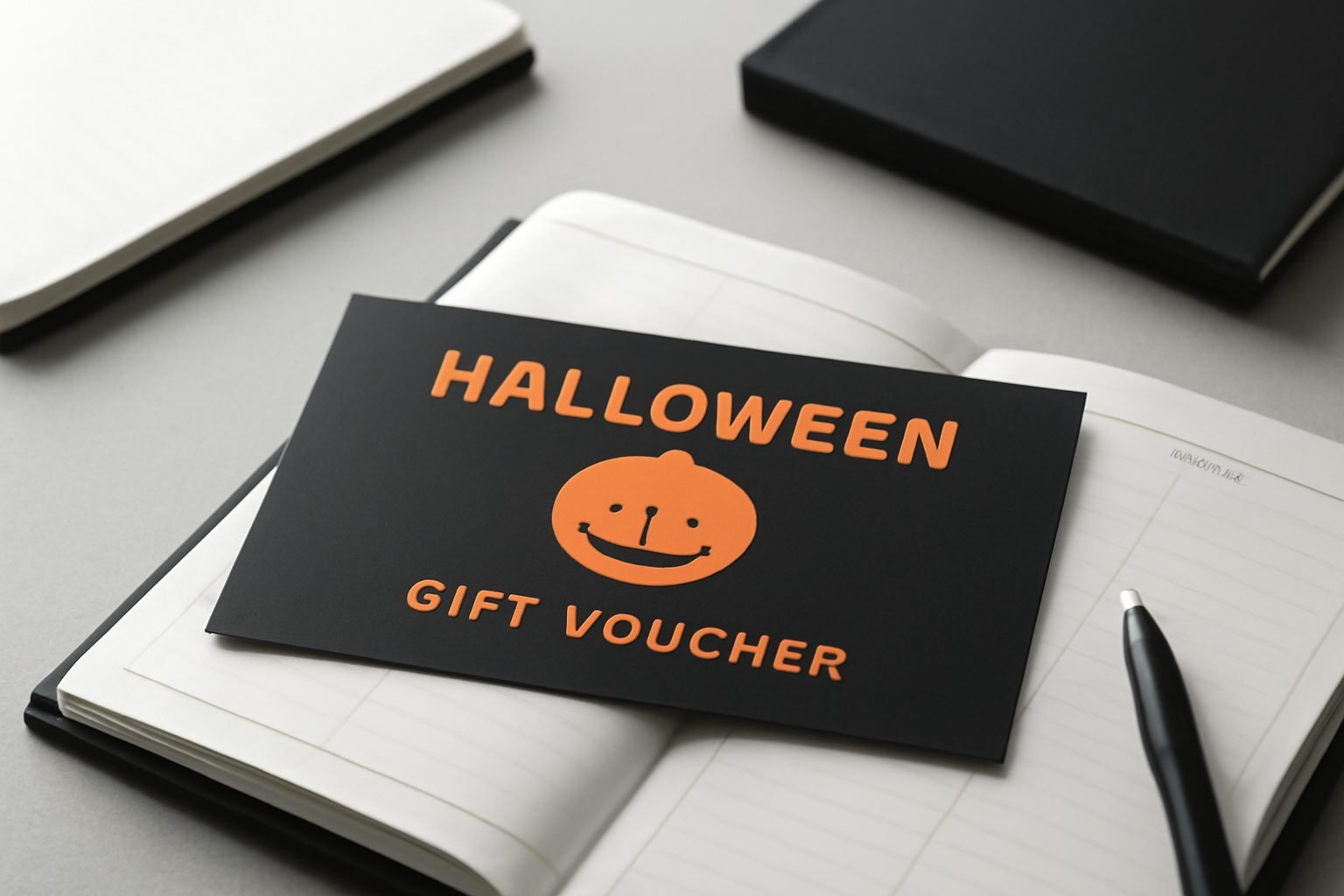 Halloween Gutschein Vorlage zum Ausdrucken