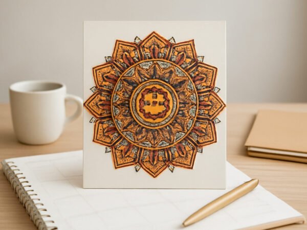 Halloween Mandala zum Ausdrucken: die Checkliste zum Abhaken