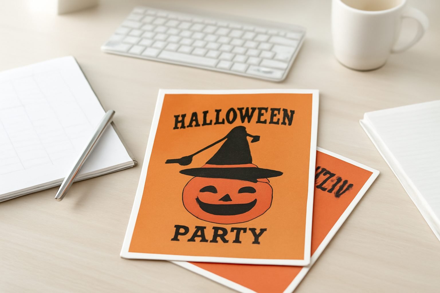 Halloween Party Einladung Vorlagen zum Ausdrucken