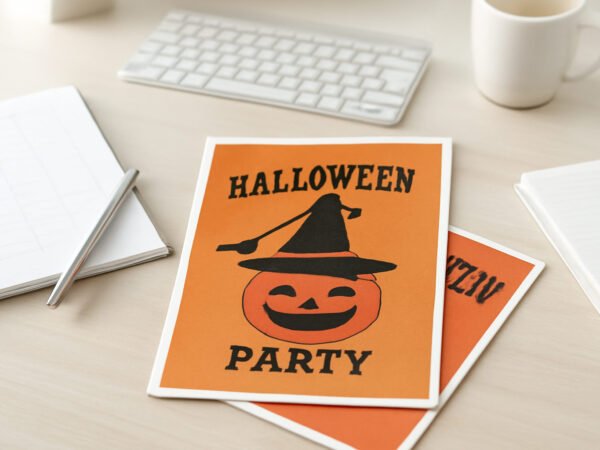 Halloween Party Einladung Vorlagen zum Ausdrucken