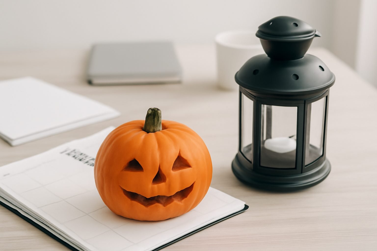Halloween Wimpelkette Vorlage ausdrucken