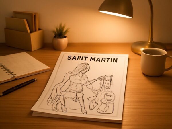 Sankt Martin Ausmalbilder zum Ausdrucken