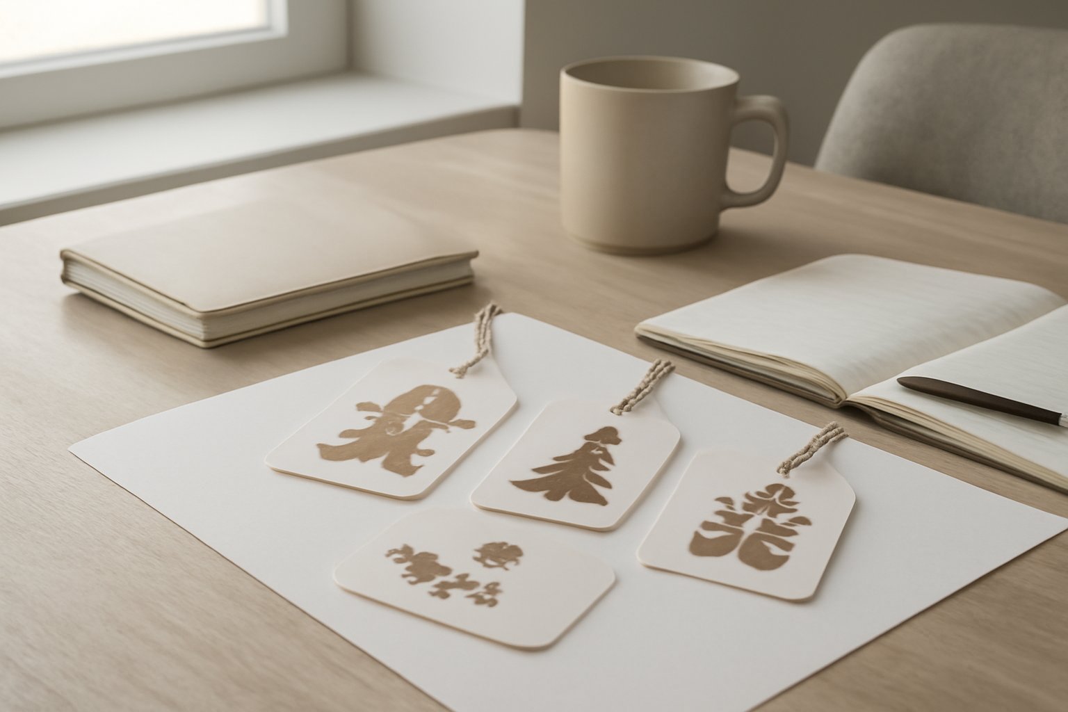 Geschenkanhänger Weihnachten zum Ausdrucken — Hero-Aufnahme