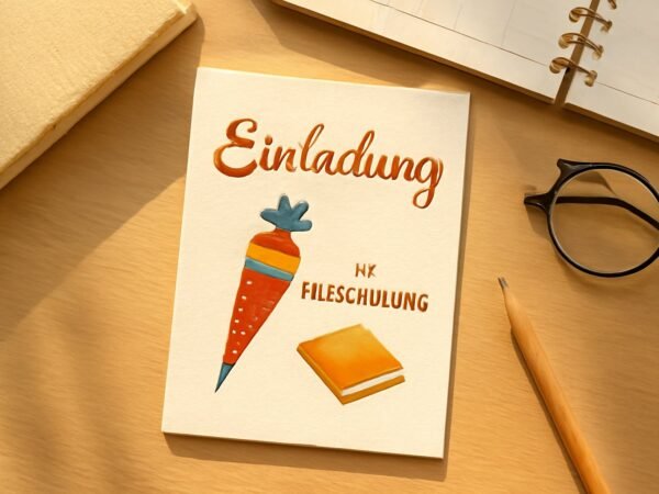 4 kreative Einladungstexte die zur Einschulung passen