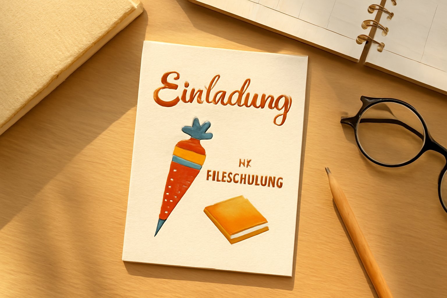 4 kreative Einladungstexte die zur Einschulung passen — Hero-Aufnahme