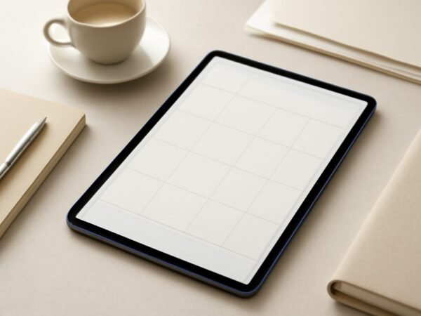Wochenplaner für GoodNotes: Digitale Vorlage