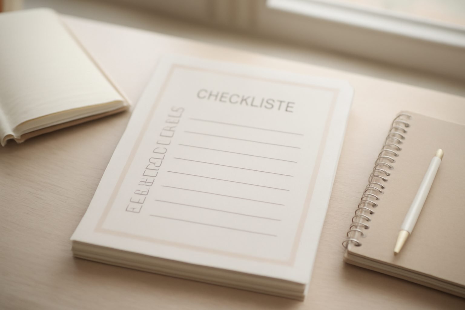 Checkliste zum Ausdrucken kostenlos: Vorlagen-Set — Hero-Aufnahme
