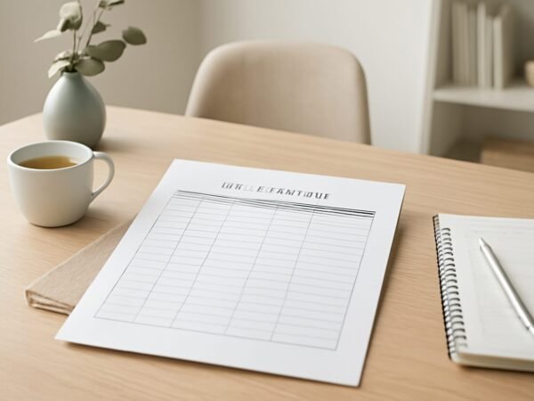 Vorratsliste Vorlage für Excel zum Download