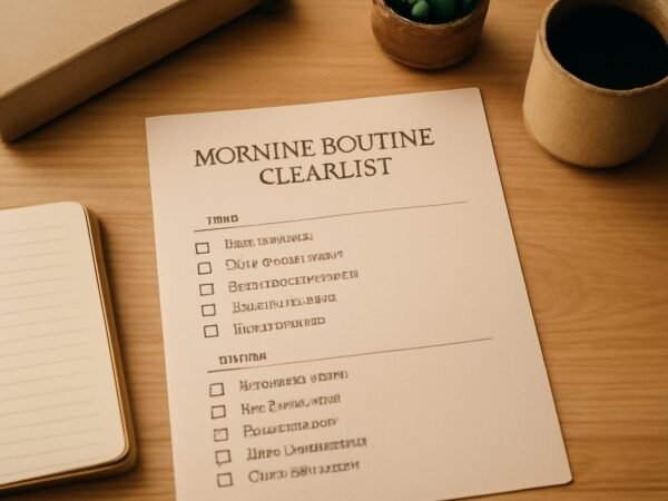Morgenroutine-Checkliste zum Ausdrucken (Kinder & Erwachsene)