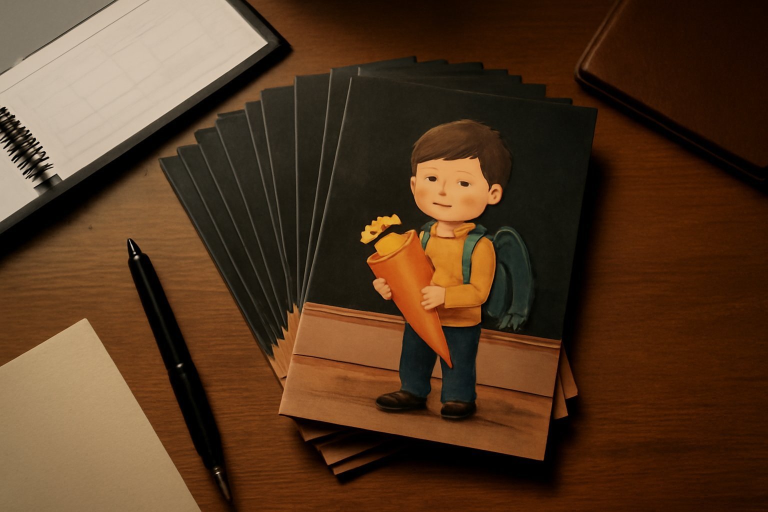 4 kreative Einladungen die zur Einschulung begeistern — Hero-Aufnahme — Einladungen Einschulung begeistern