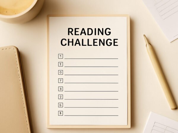 Lese Challenge 2027 Vorlage: Checkliste zum Ausdrucken