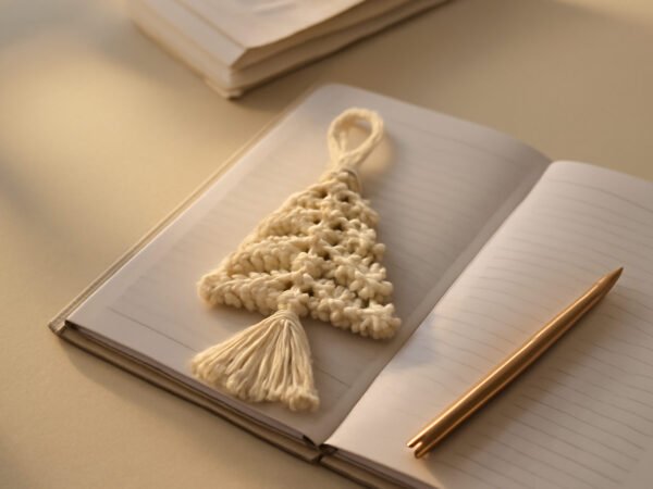 Makramee Weihnachtsdeko Vorlage gelingt auch beim ersten Mal
