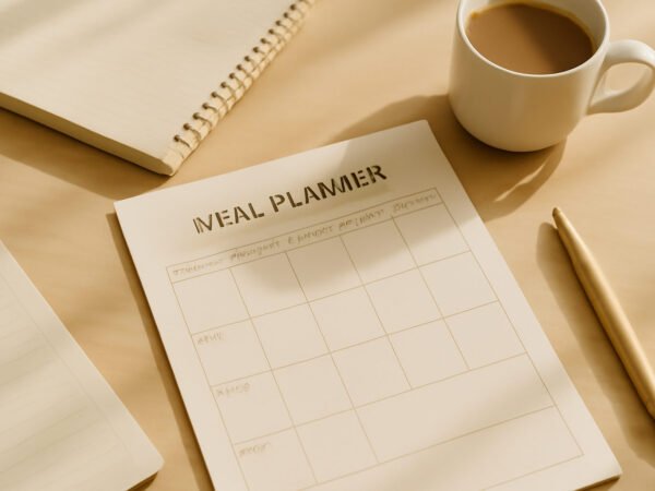 Meal Planner PDF zum Ausdrucken — kostenlos