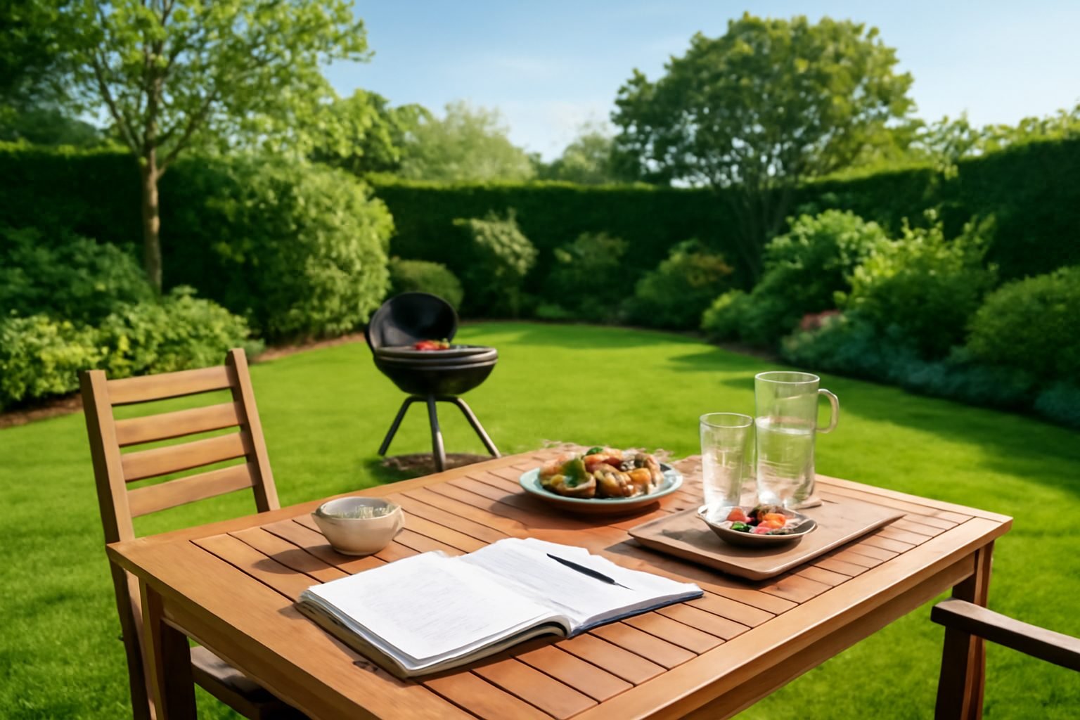Mitbringsel Grillparty Schablone: Checkliste zum Ausdrucken