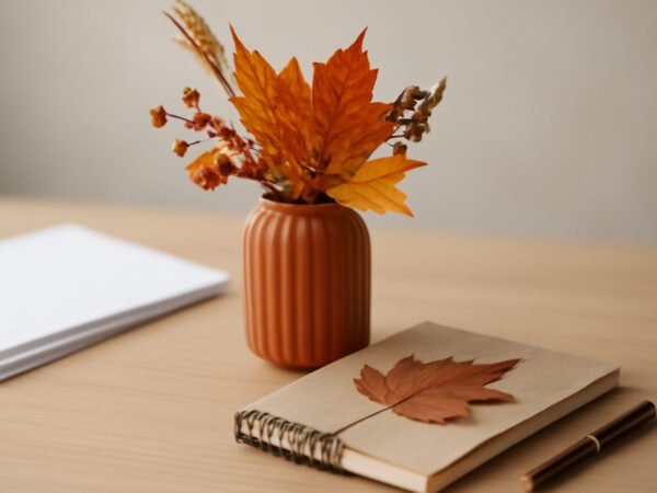 Moderne Herbstdeko Schablone — 12 Punkte zum Abhaken