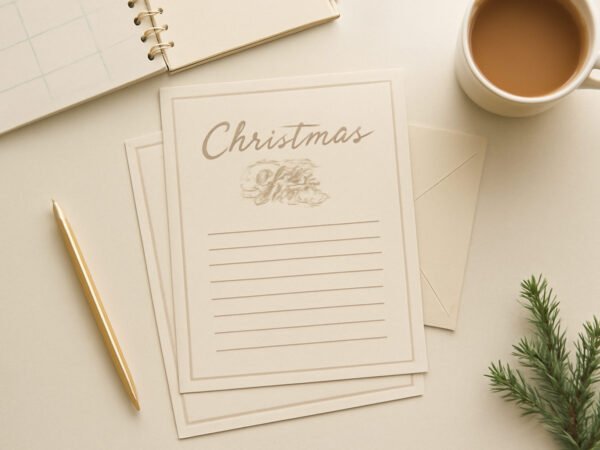 Nikolausbrief Briefpapier zum Ausdrucken