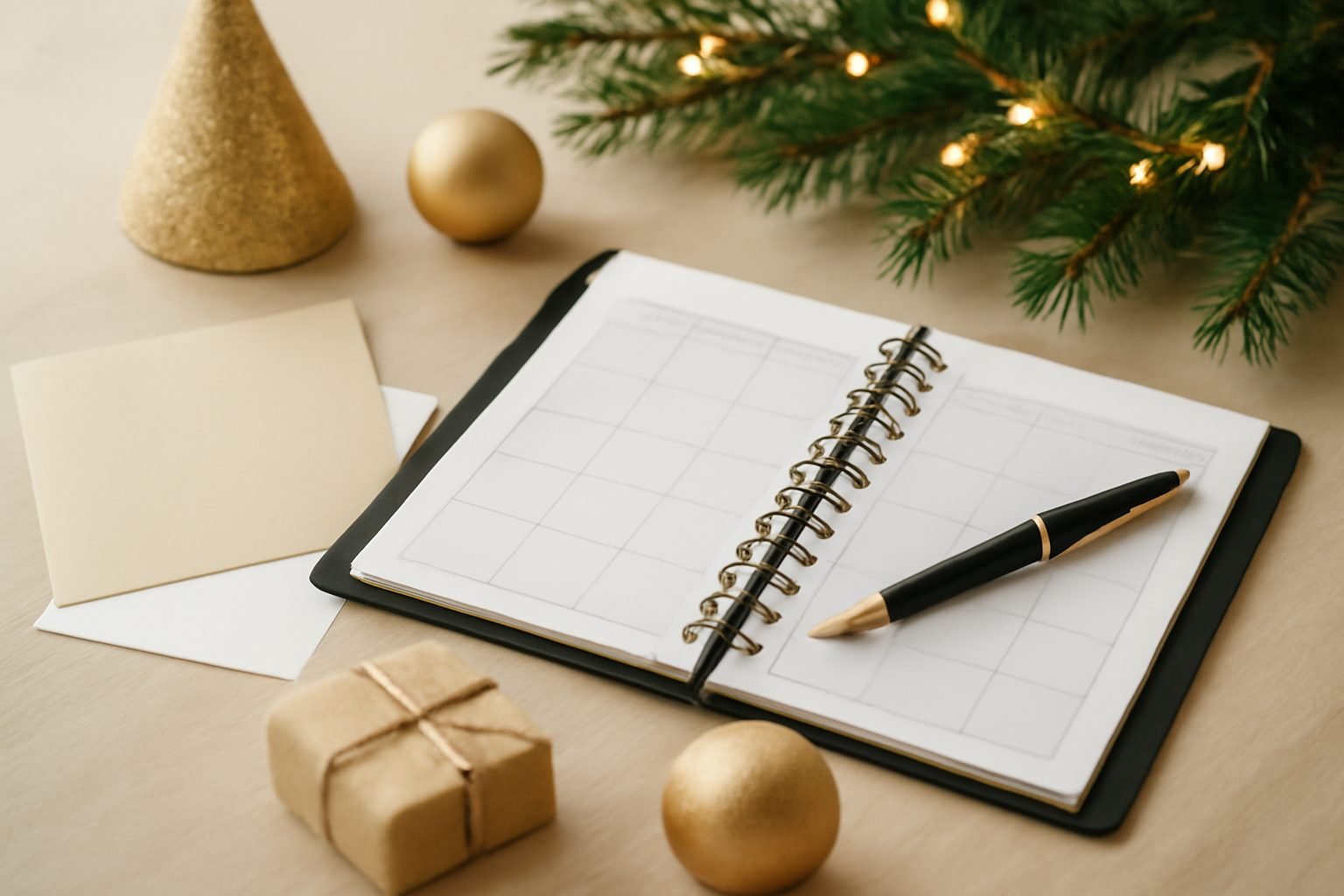 Silvester Deko Vorlage: die Checkliste zum Abhaken