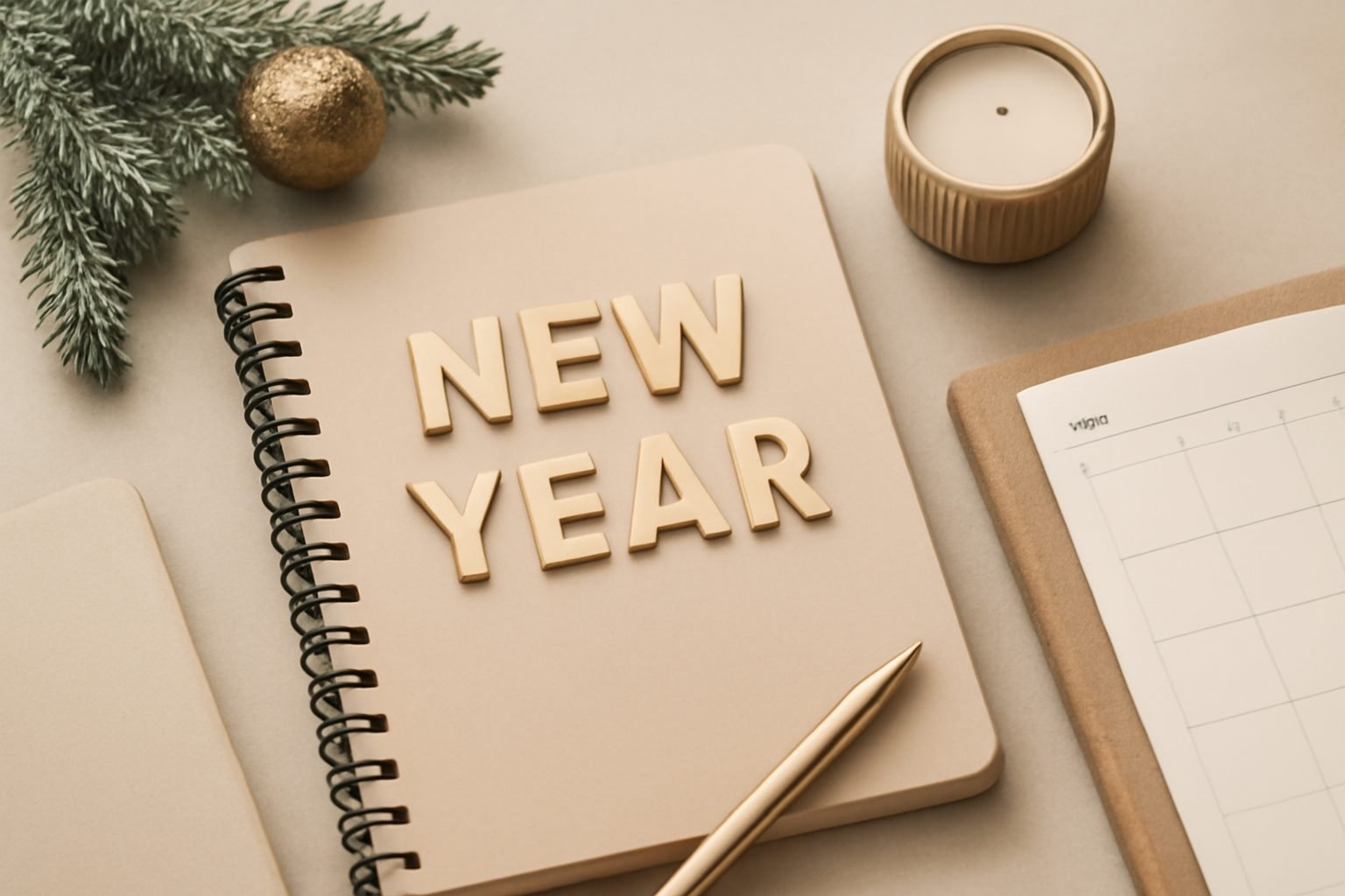 Silvester Dekoration Schablone: Checkliste zum Ausdrucken