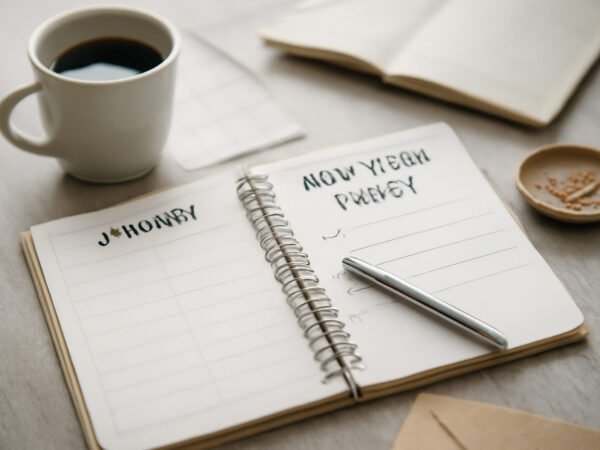 Silvester Party Schablone: Checkliste zum Ausdrucken