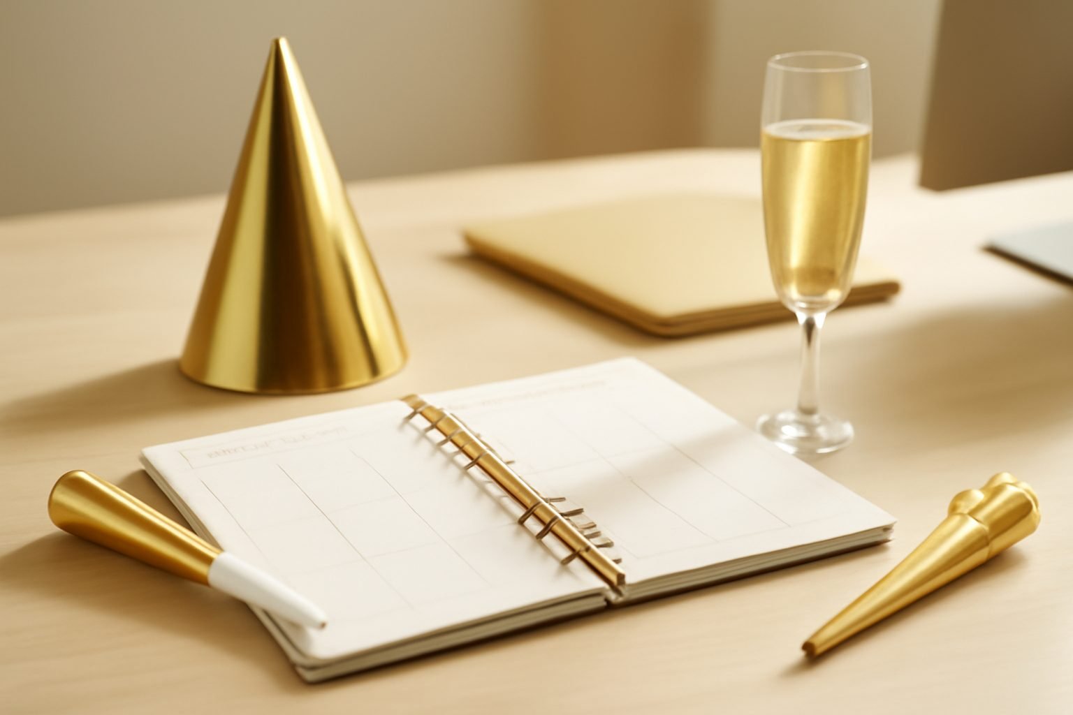 Silvester Party Vorlage — 11 Punkte zum Abhaken
