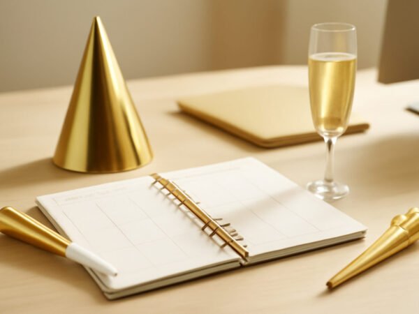 Silvester Party Vorlage — 11 Punkte zum Abhaken